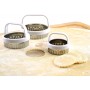 Set of 3 Scallop Biscuit/Cookie Cutters