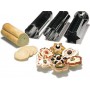 Set of 3 Bread Canape Tube Molds