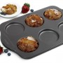 Norpro - Nonstick Puffy Muffin Crown Pan - 6 Count