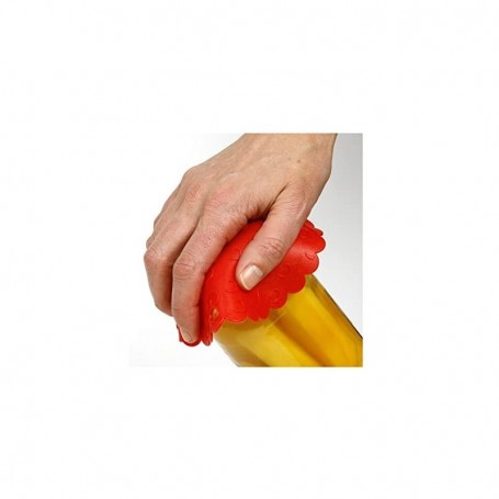 6" Red Silicone Jar Opener