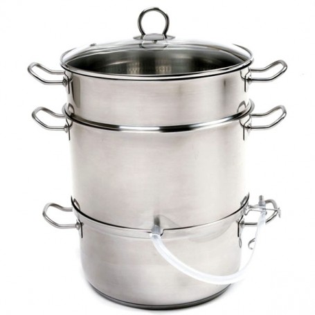 Stainless Steel Steamer and Juicer