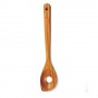 12" Bamboo Pointed Spoon with Hole