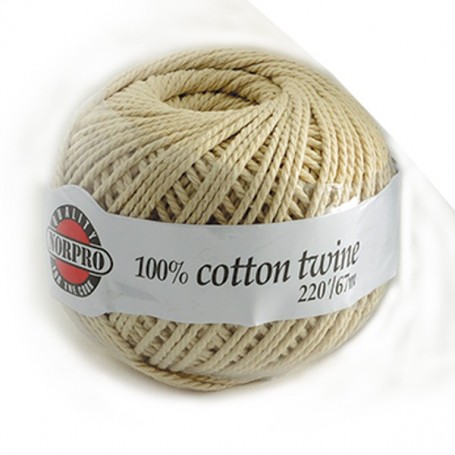 Unbleached Cotton Twine - 220 feet
