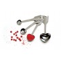 Set of 4 Heart & Arrow Measuring Spoons