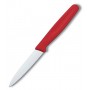 Victorinox - 3.25" Paring Knife, Serrated Edge - Red Handle