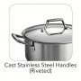 Tramontina - Prima Stainless Steel Covered Stock Pot