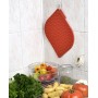 Gift of a 2 Red Honeycomb Pot Holders