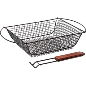 Gift of a Charcoal Companion Non-Stick Shaker Basket for Grilling