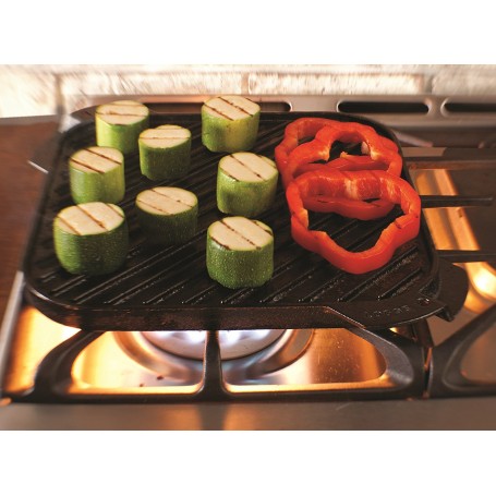 Lodge Cast Iron Grill and Griddle Reversible Single