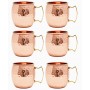 Gift of a Set of 6 Moscow Mule Mugs