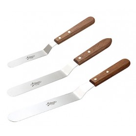 Offset Spatula with Wood Handle