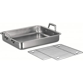 Gift of a Tramontina - Rectangular Roasting Pan with Basting Grill