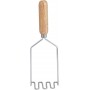 Gift of a 9.75" Single Wire Potato Masher with Wooden Handle