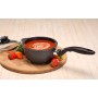 Gift of a Swiss Diamond - Nonstick 1.25 Qt Sauce Pan with Lid